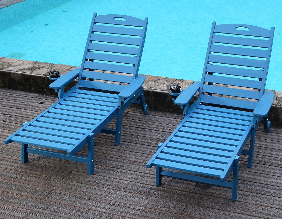 Bộ Adirondack 2-Pack HDPE Ocean Blue